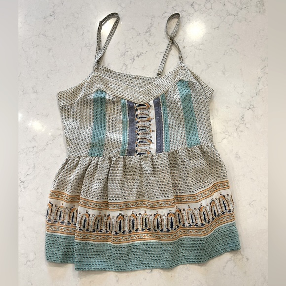 Vanessa Virginia 100% Silk Tank Anthropologie - Picture 1 of 2